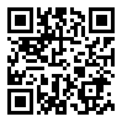 QR code linking to hiddenlakeshoa.org